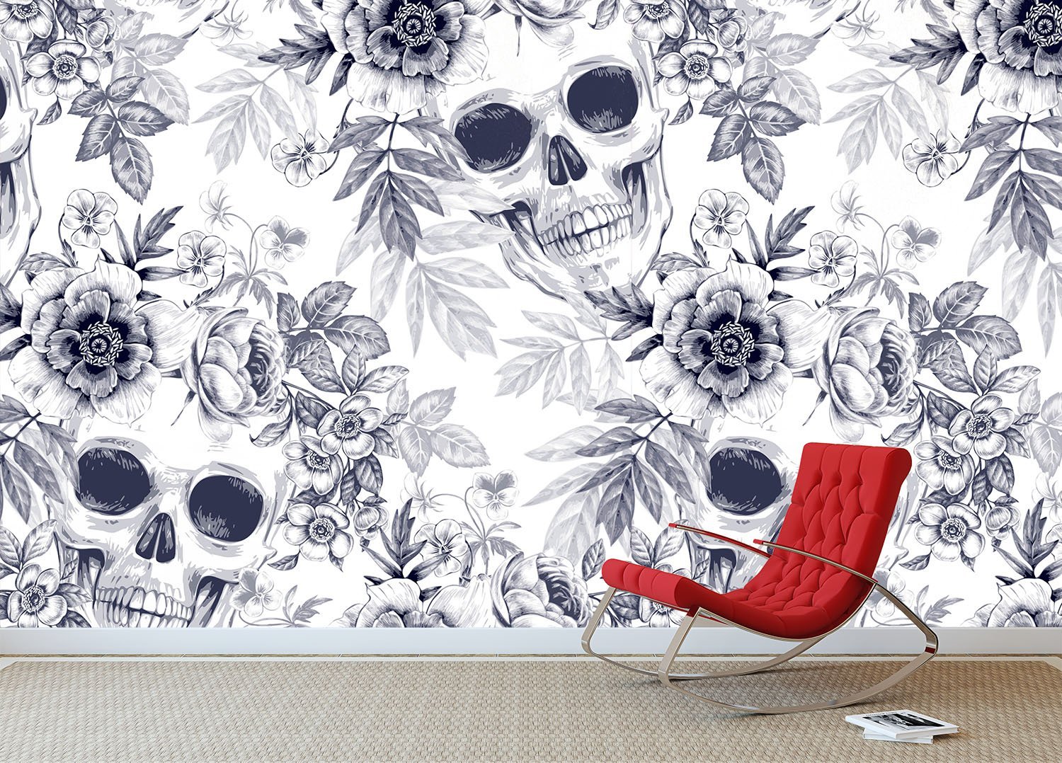 3D Line Bone 121 Wallpaper AJ Wallpaper