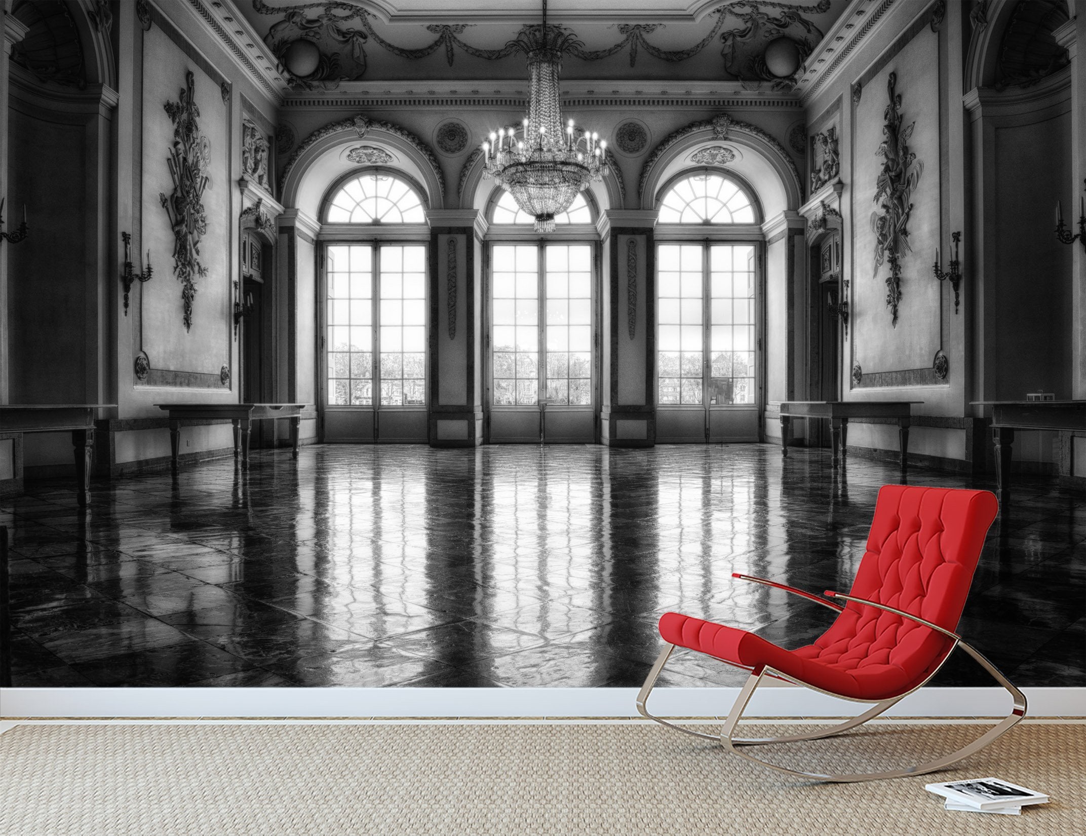 3D Retro House 654 Wallpaper AJ Wallpaper