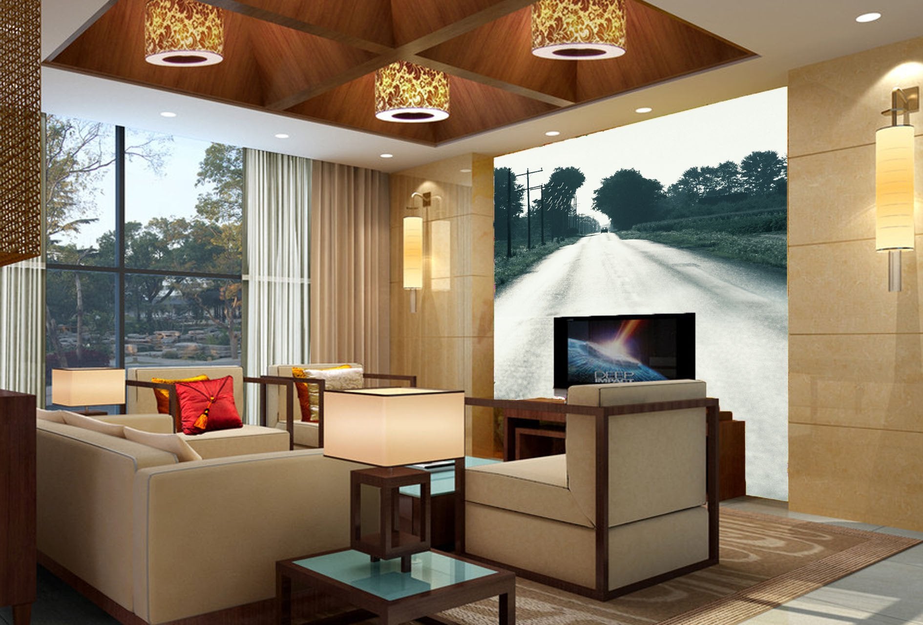 Country Road Wallpaper AJ Wallpaper