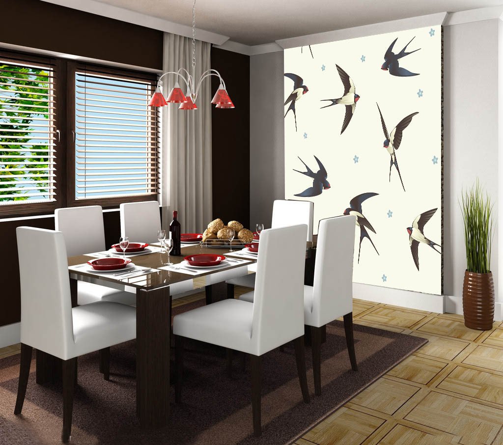 Swallows Wallpaper AJ Wallpaper