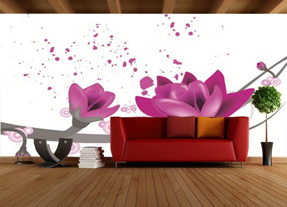 Flying Petals 2 Wallpaper AJ Wallpaper