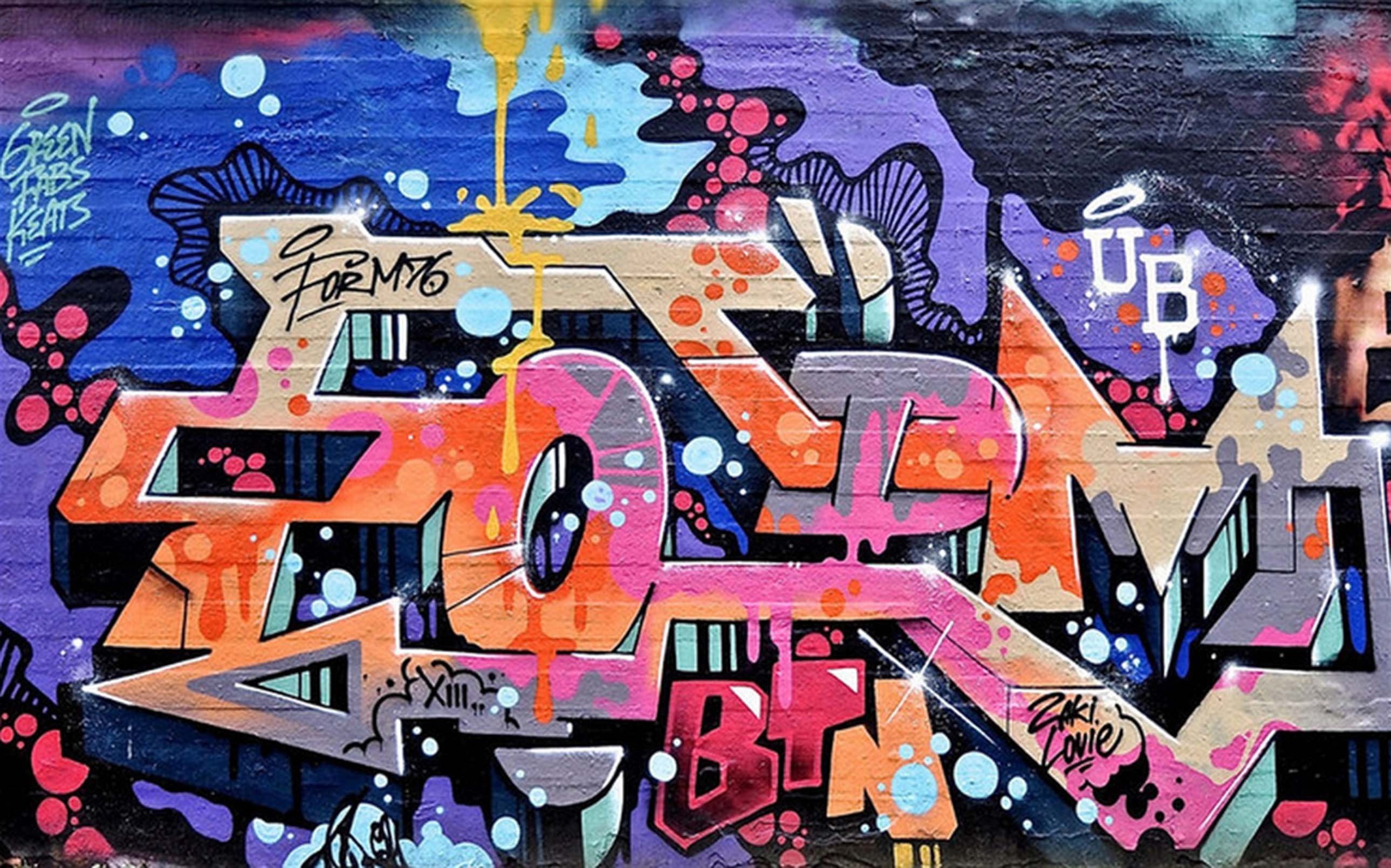 3D Pretty Graffiti 47 Garage Door Mural Wallpaper AJ Wallpaper