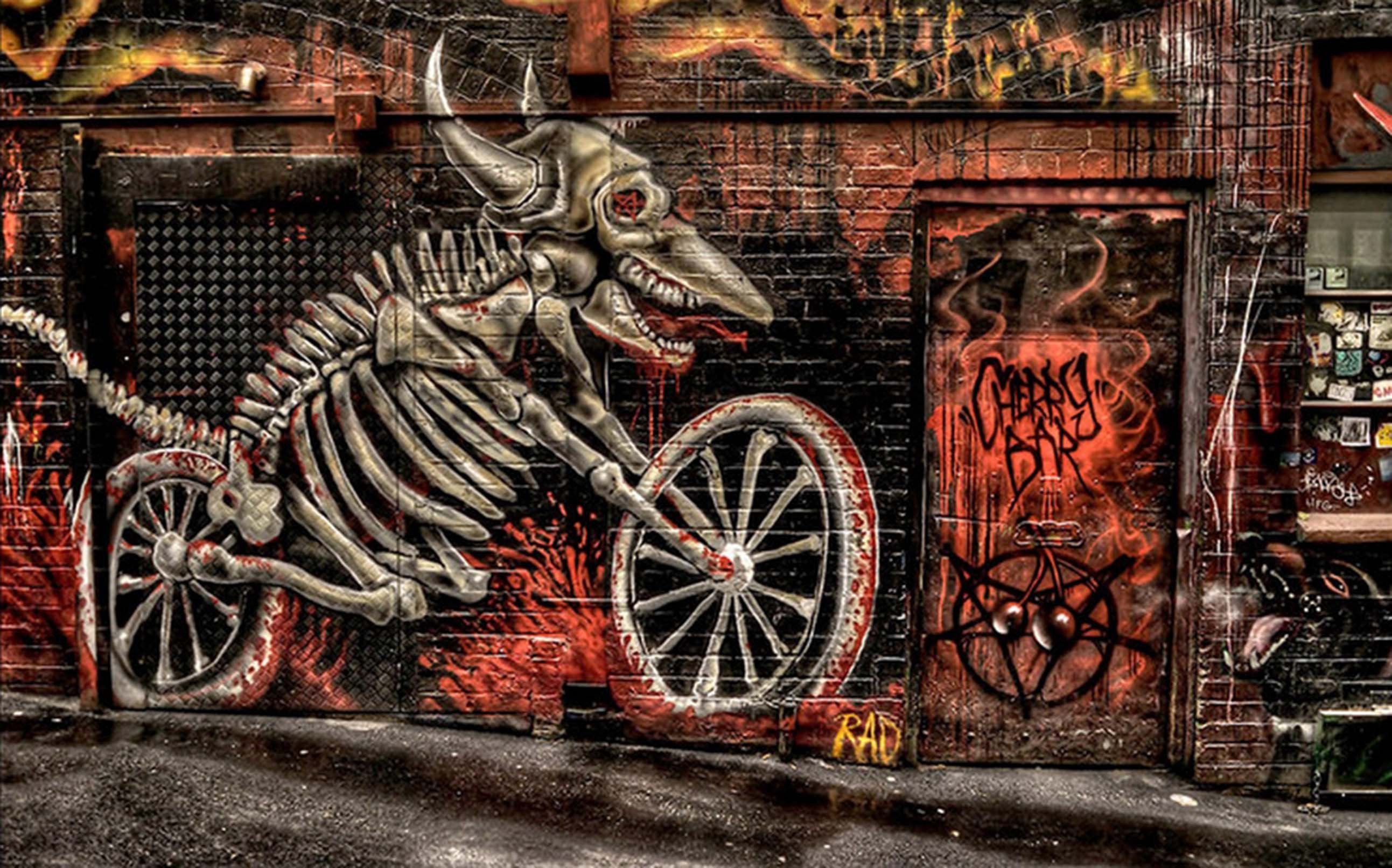 3D Animal Fossil Graffiti 68 Garage Door Mural Wallpaper AJ Wallpaper