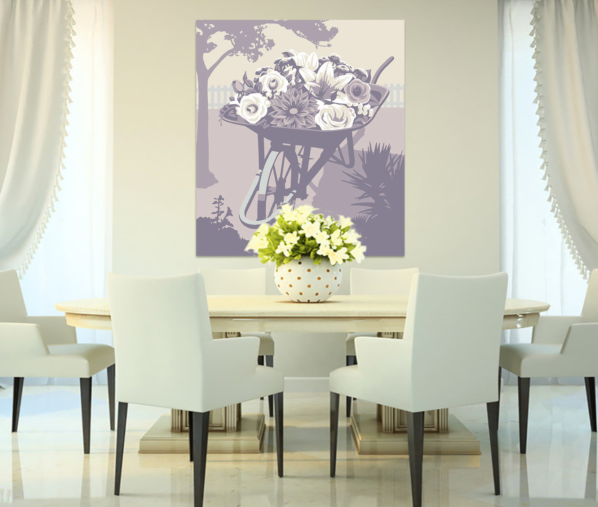 3D Chelsea Flower 011 Steve Read Wall Sticker
