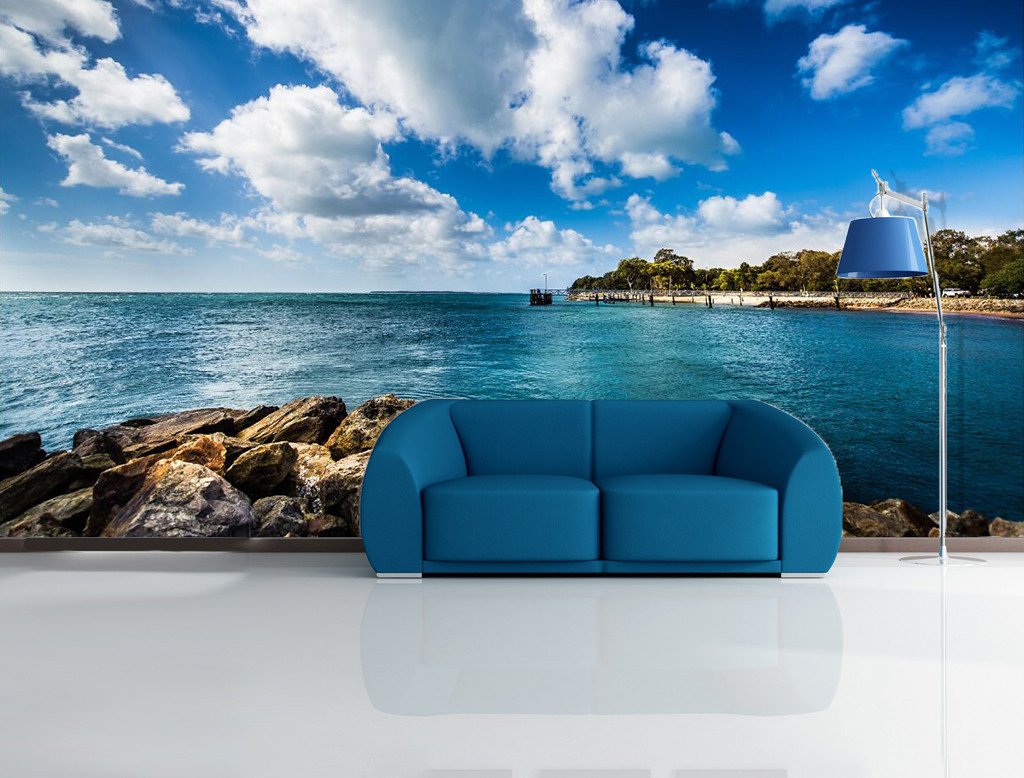 Calming Lake Face 7566 Wallpaper AJ Wallpaper 1