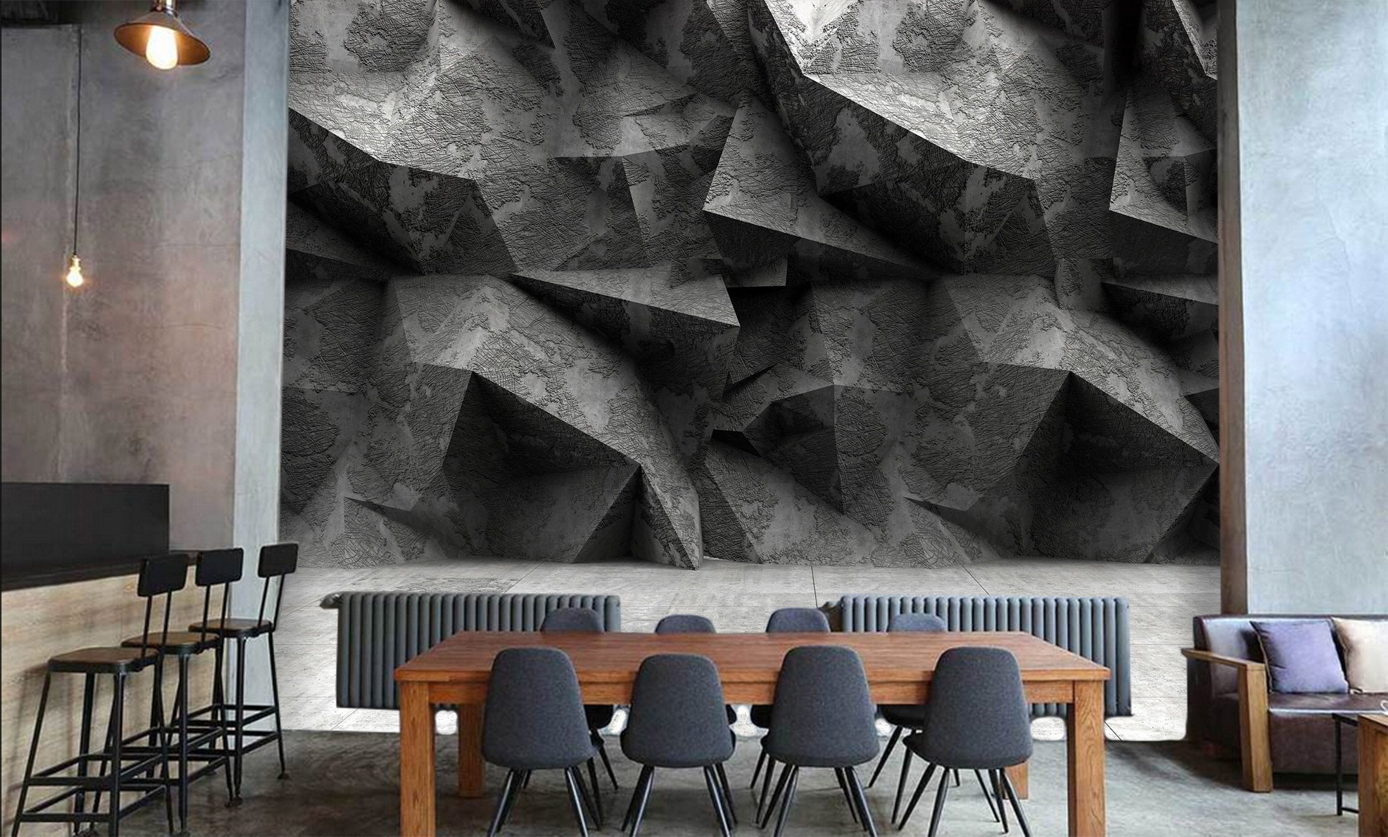 3D Stone Wall Three Dimensional 19 Wallpaper AJ Wallpaper