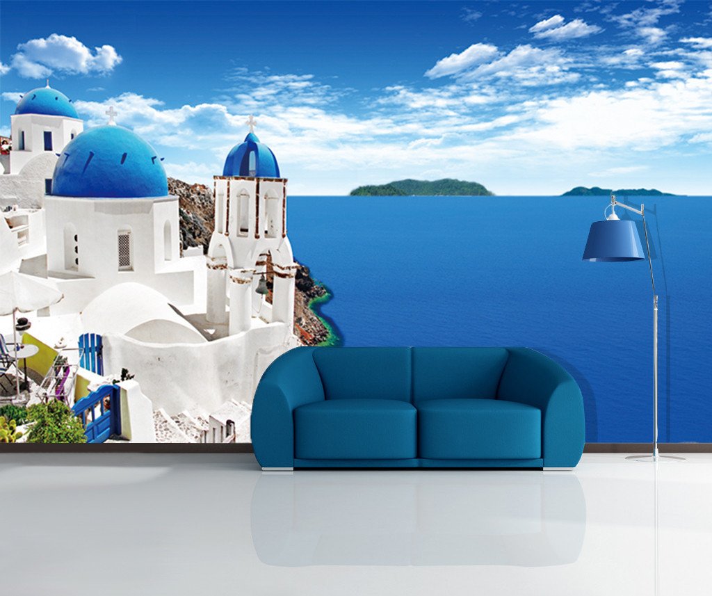 3D Sea Coastal Castle 782 Wallpaper AJ Wallpaper