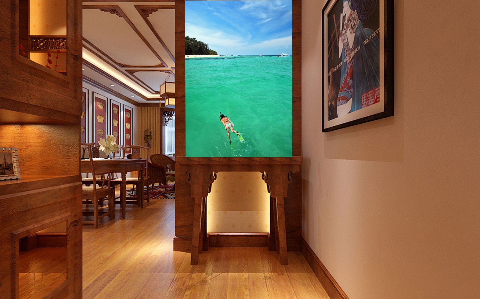 Diving Wallpaper AJ Wallpaper