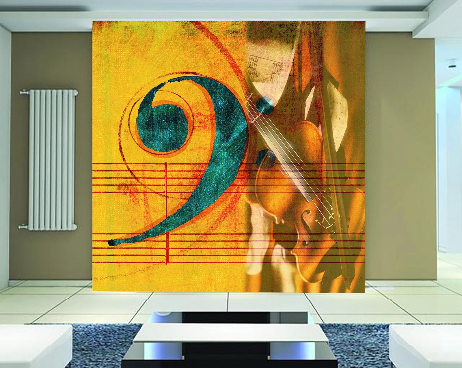 Violin Musical Note Wallpaper AJ Wallpaper