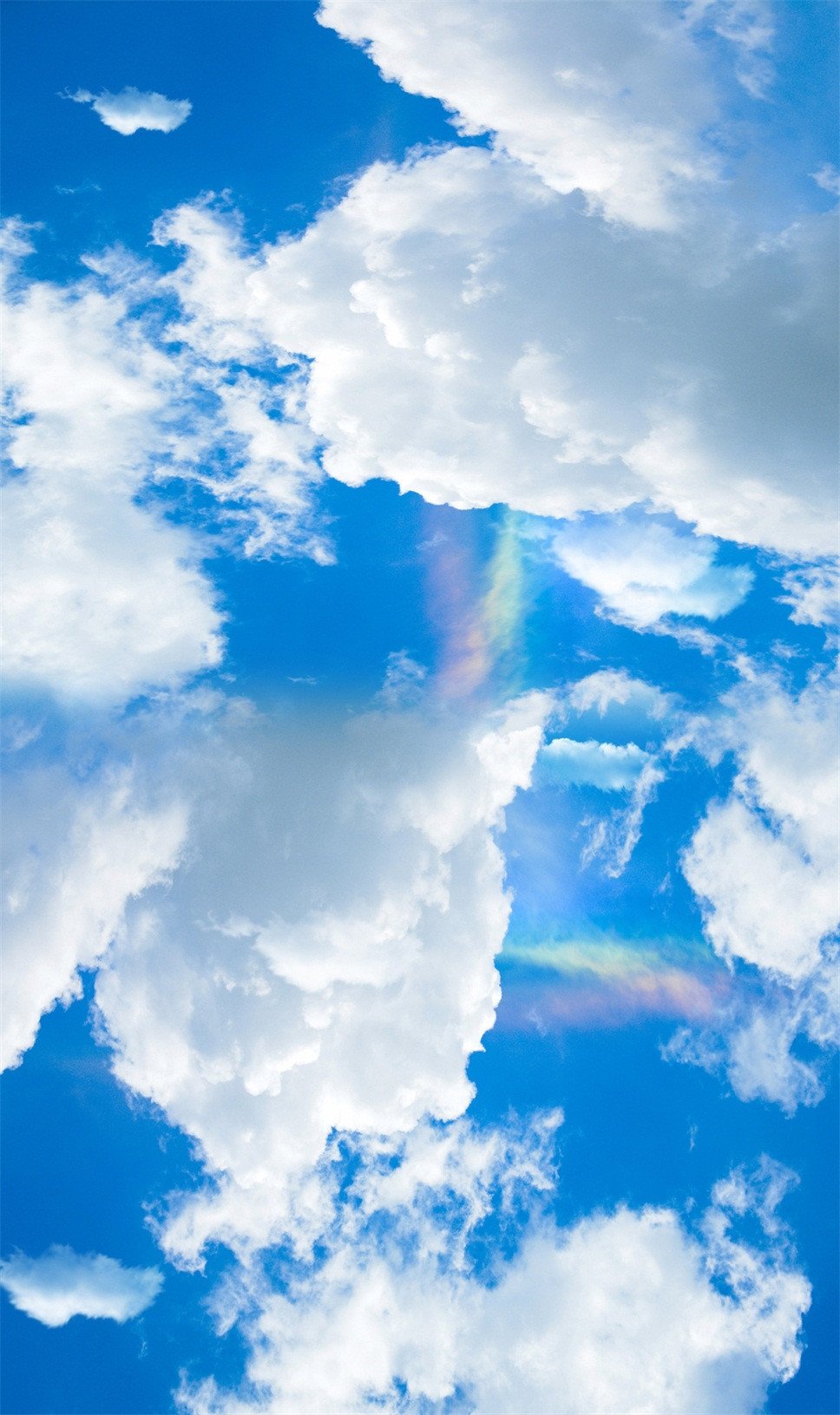 3D Blue Sky White Clouds 571 Stair Risers Wallpaper AJ Wallpaper