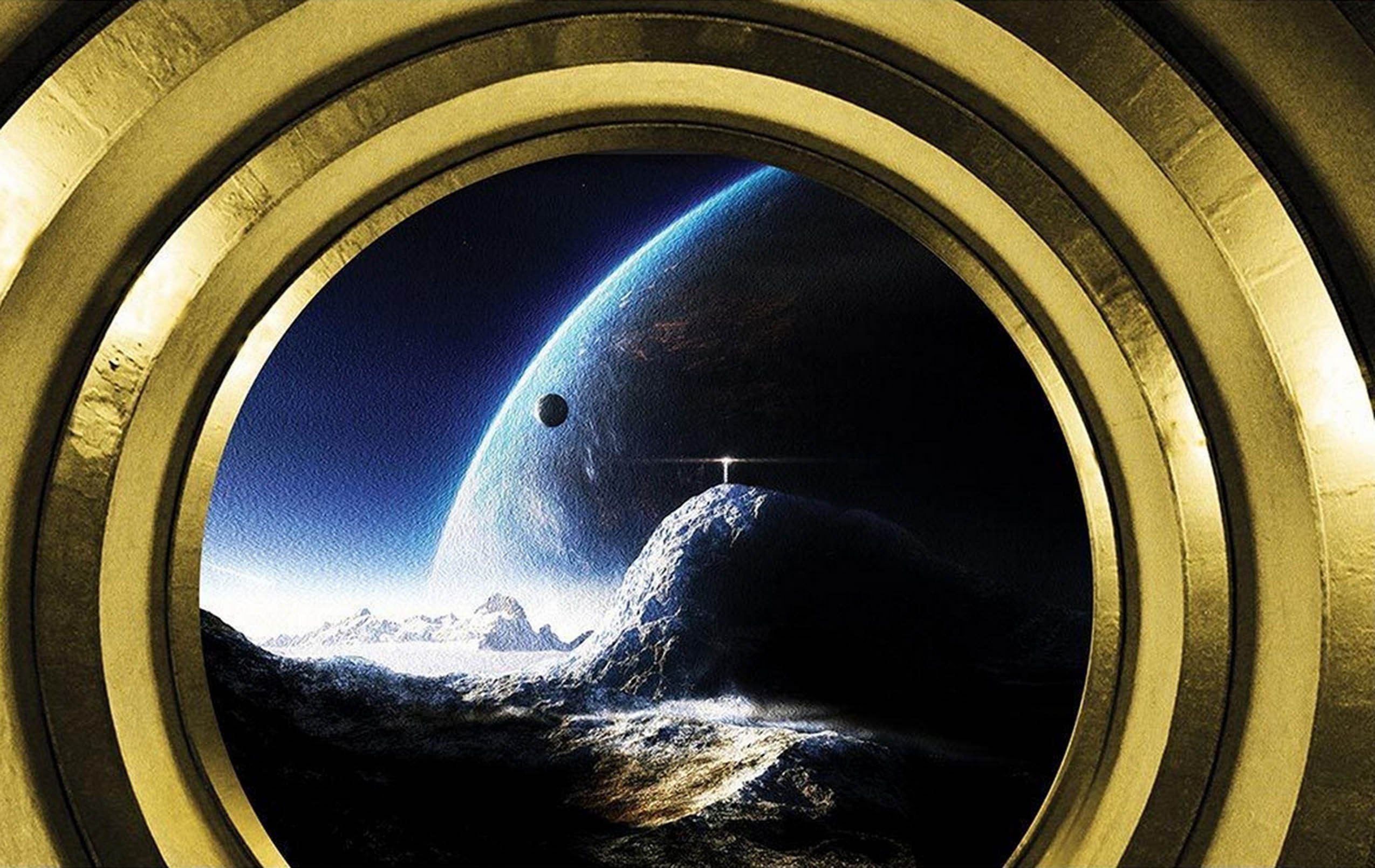 3D Planets Scenery 74 Garage Door Mural Wallpaper AJ Wallpaper