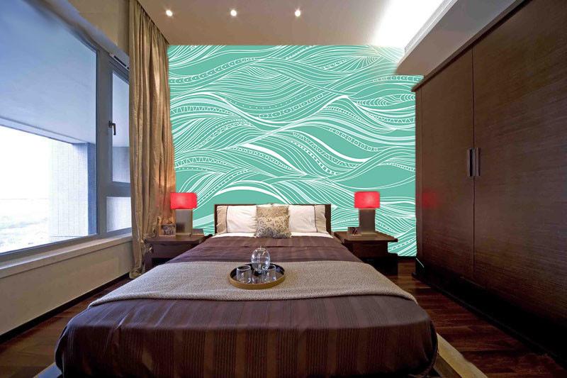 Blue Patterns Wallpaper AJ Wallpaper