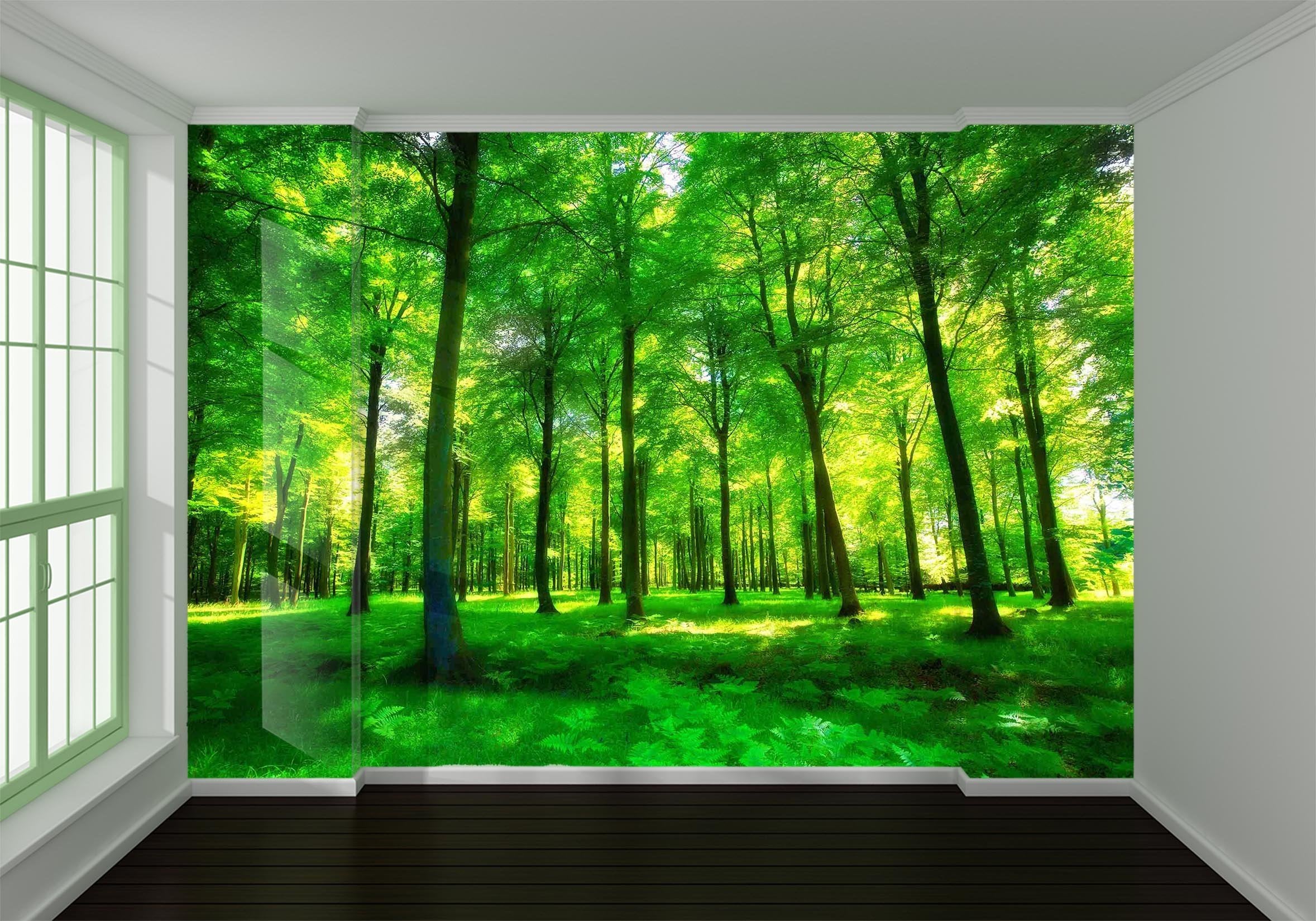 3D Shade Trees 620 Wallpaper AJ Wallpaper
