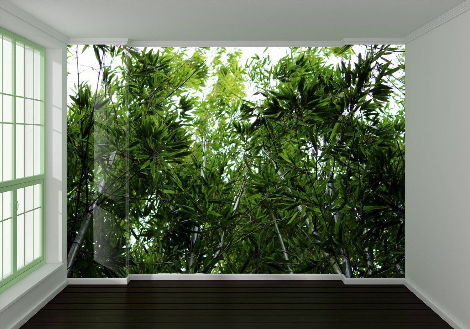 3D Forest Tree Green 033 Wallpaper AJ Wallpaper