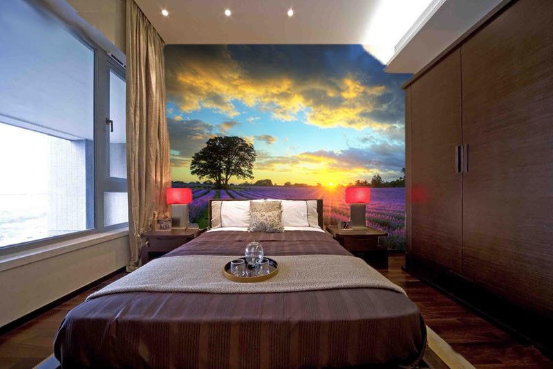 Lavender Fields 2 Wallpaper AJ Wallpaper