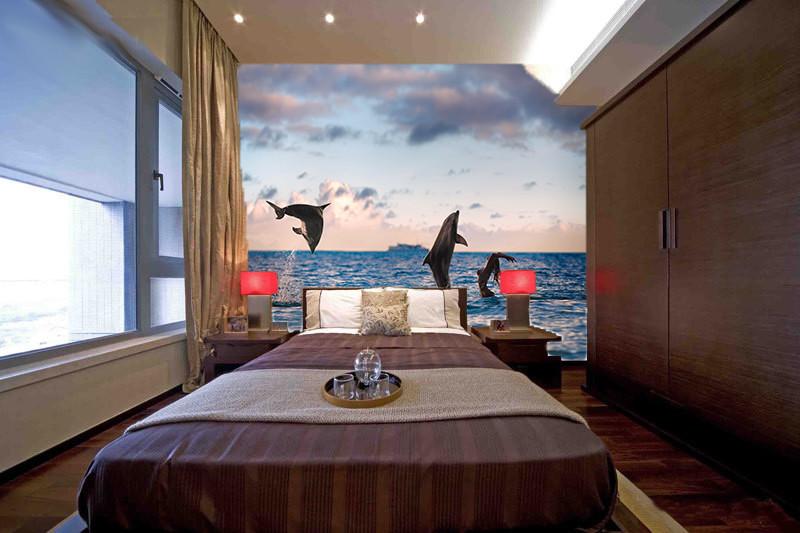 Jumping Dolphins 2 Wallpaper AJ Wallpaper