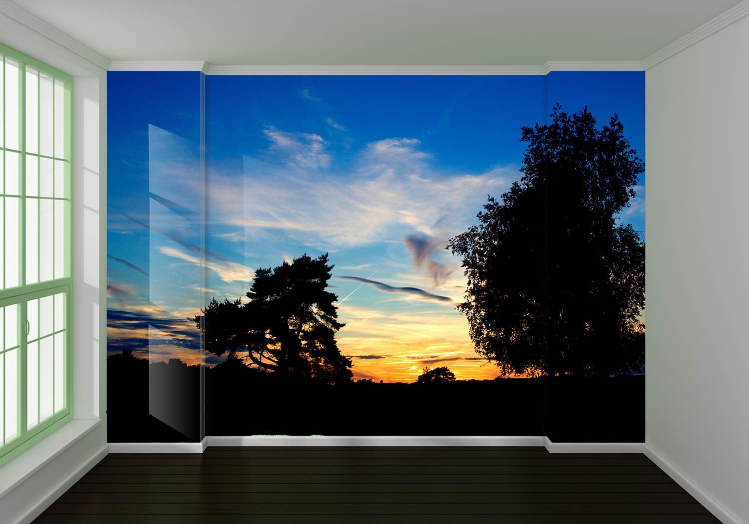 Sunset Scenery Wallpaper AJ Wallpaper