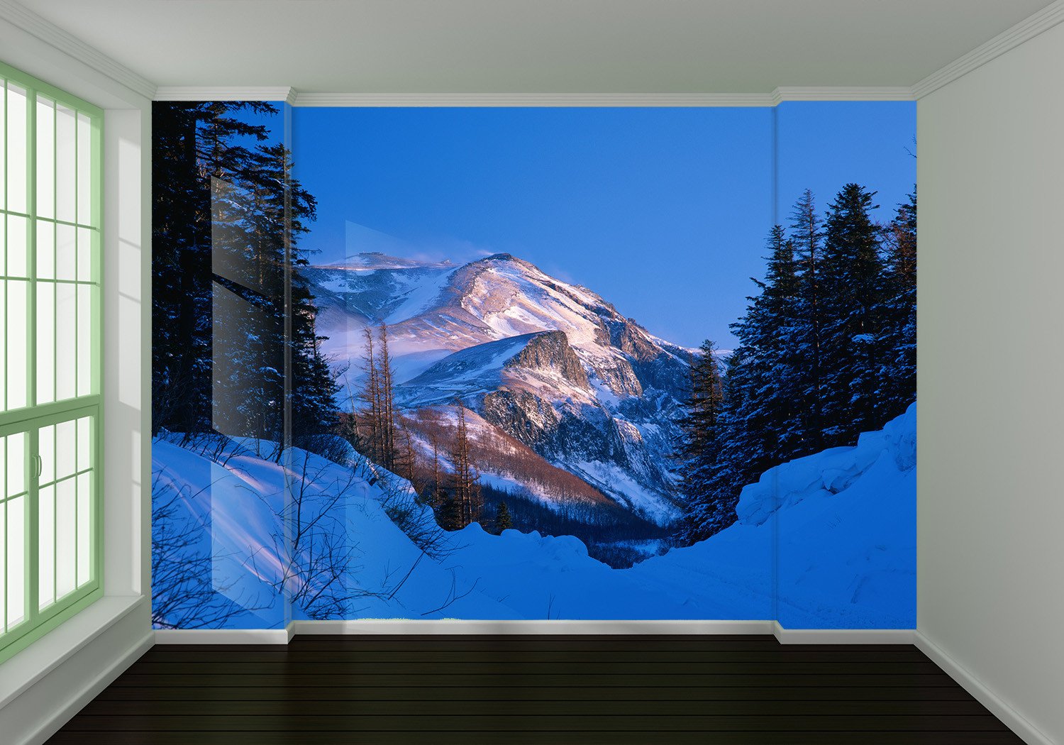 Snowy Mountains Wallpaper AJ Wallpaper