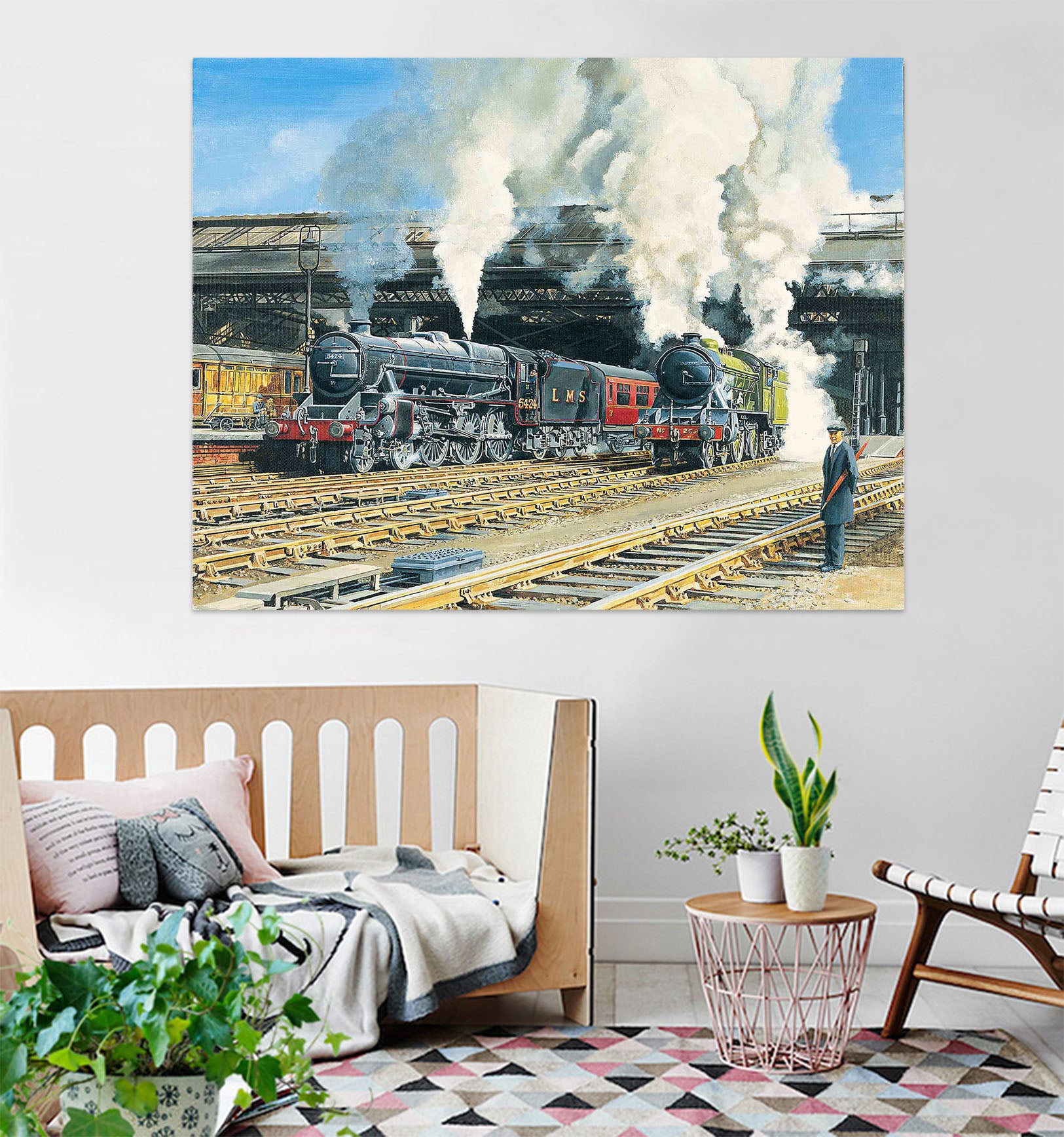 3D Full Steam Ahead 034 Trevor Mitchell Wall Sticker