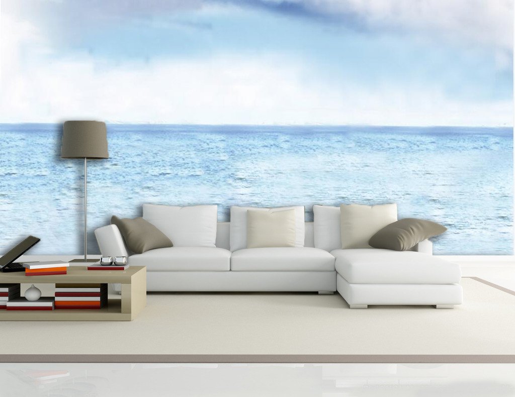 Ocean Sea And White Clouds 576 Wallpaper AJ Wallpaper 1