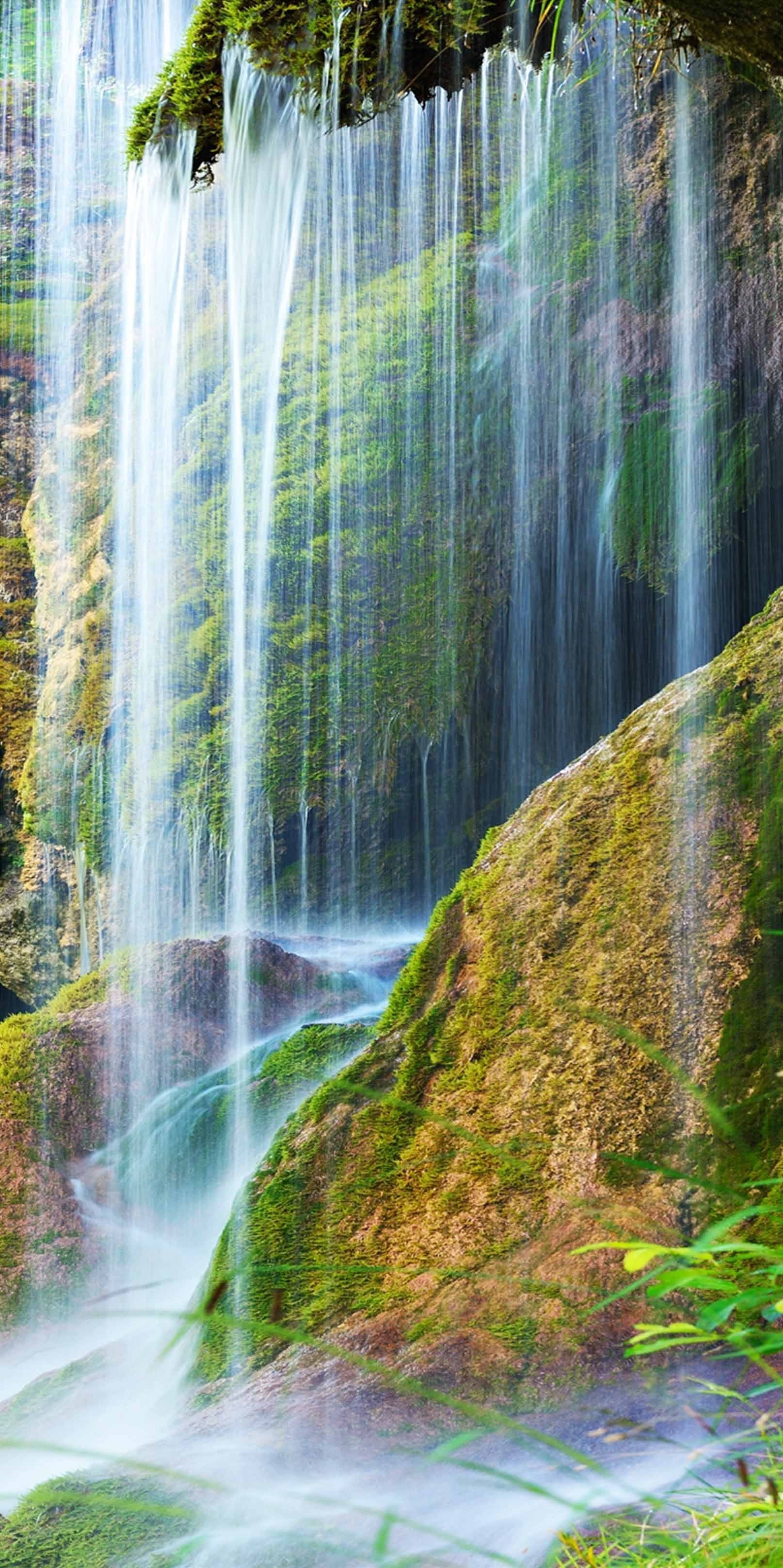 3D Waterfall 1335 Stair Risers Wallpaper AJ Wallpaper