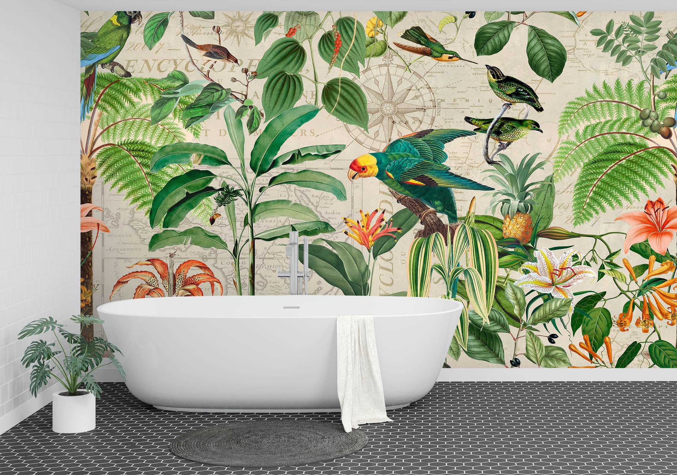 3D Kingdom Of Birds 1425 Andrea haase Wall Mural Wall Murals