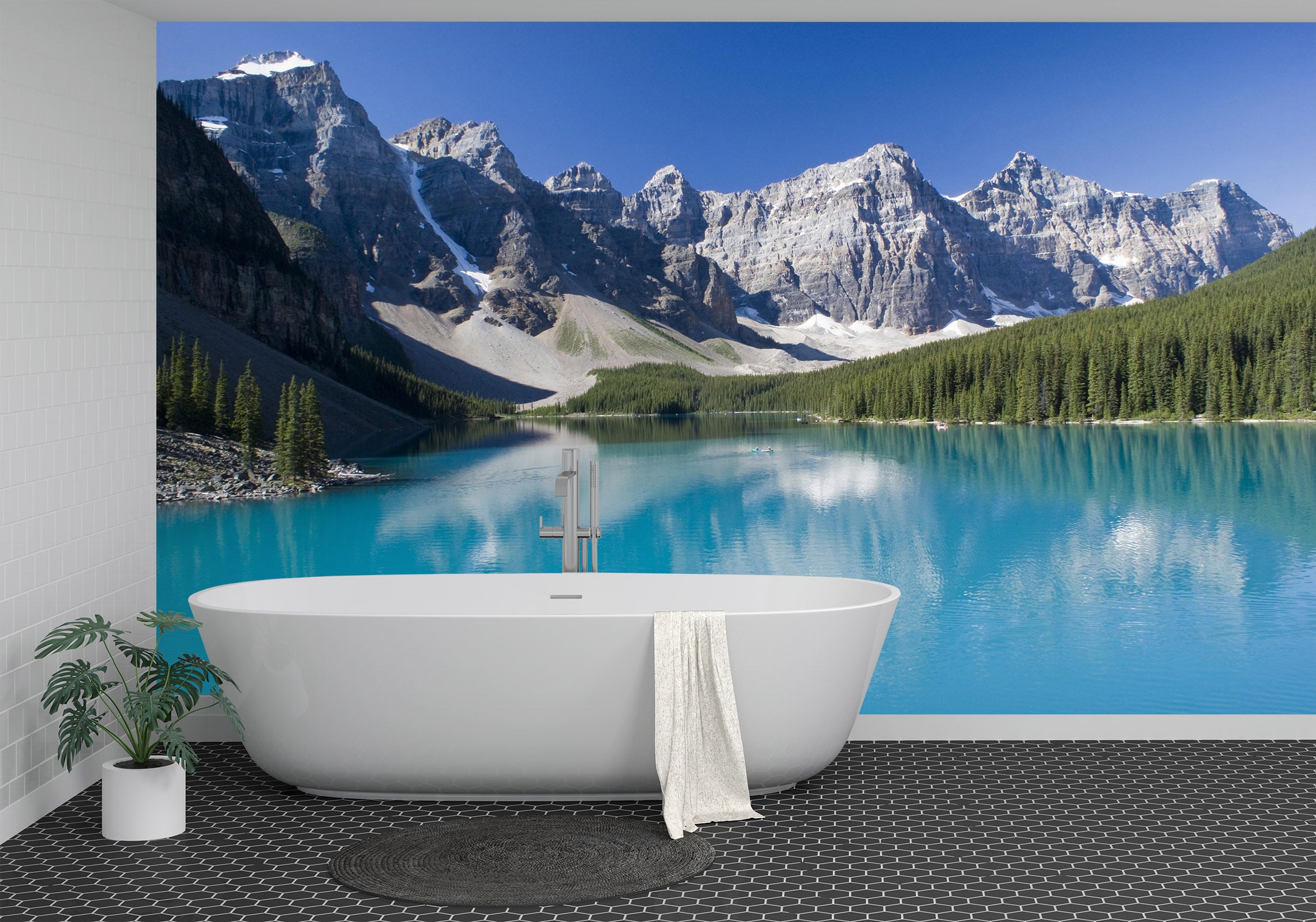 3D Landscape Lake 1640 Wall Murals