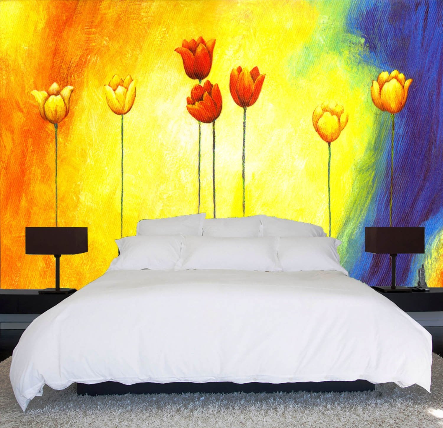 Slim Flowers Wallpaper AJ Wallpaper