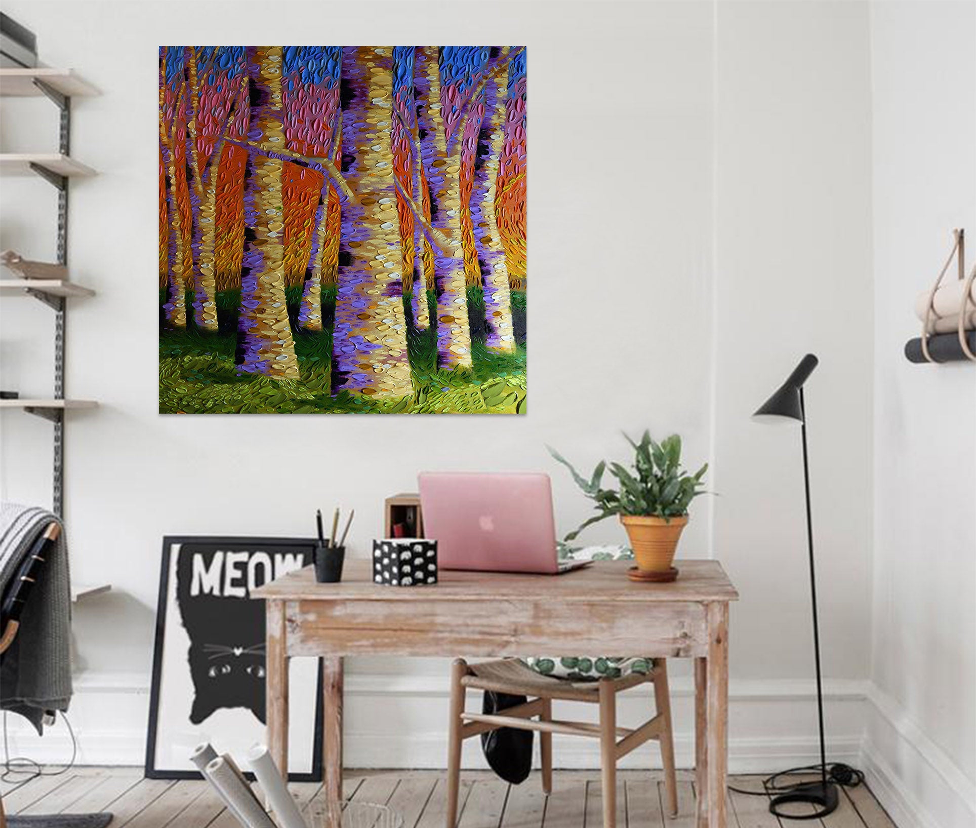 3D Rainbow Connection 023 Dena Tollefson Wall Sticker