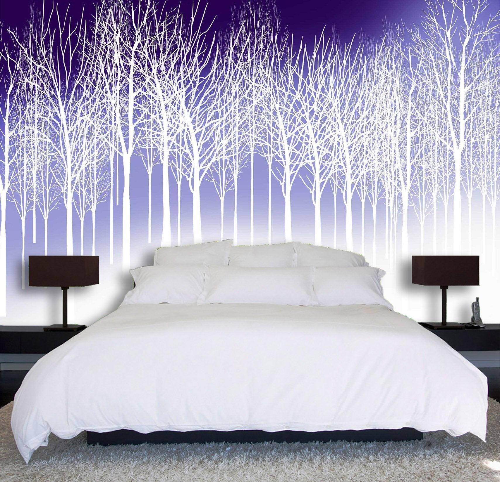 3D Forest Row 762 Wallpaper AJ Wallpaper