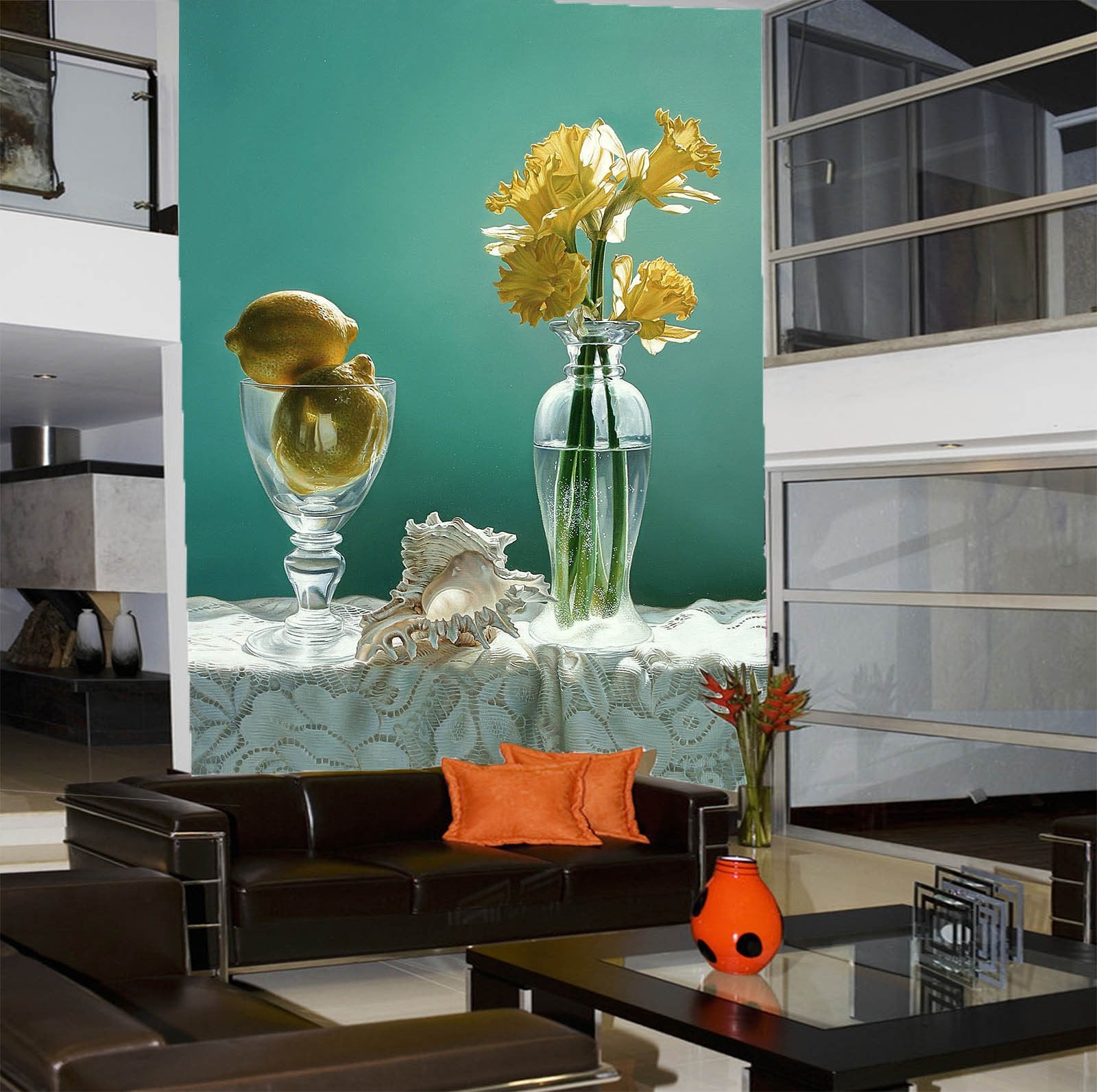 Lemons And Flowers Wallpaper AJ Wallpaper