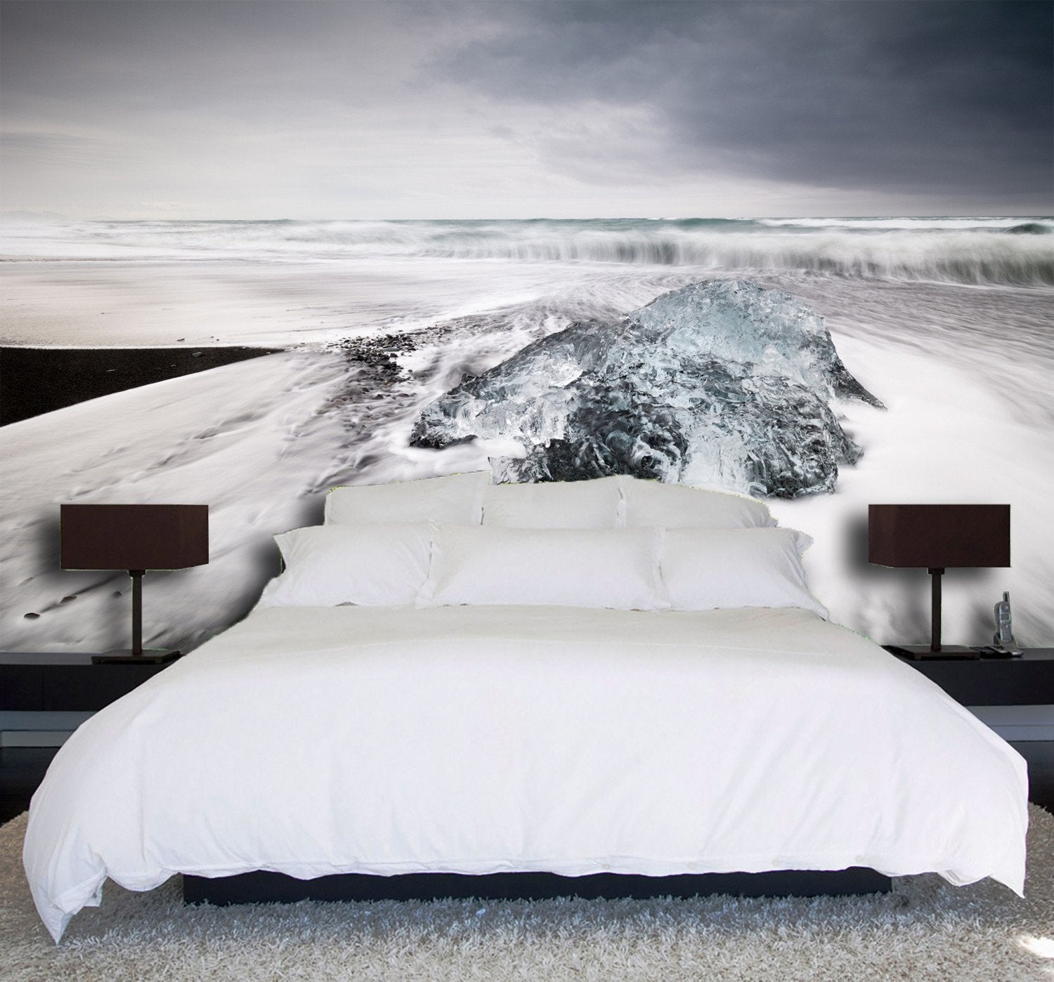 3D Snow Iceberg Scenery 938 Wallpaper AJ Wallpaper