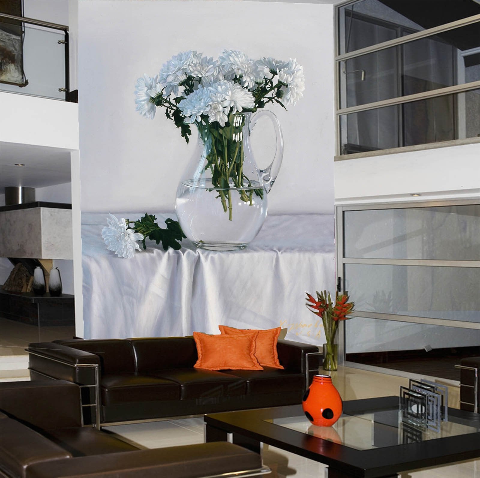 Transparent Glass Vase Wallpaper AJ Wallpaper 2