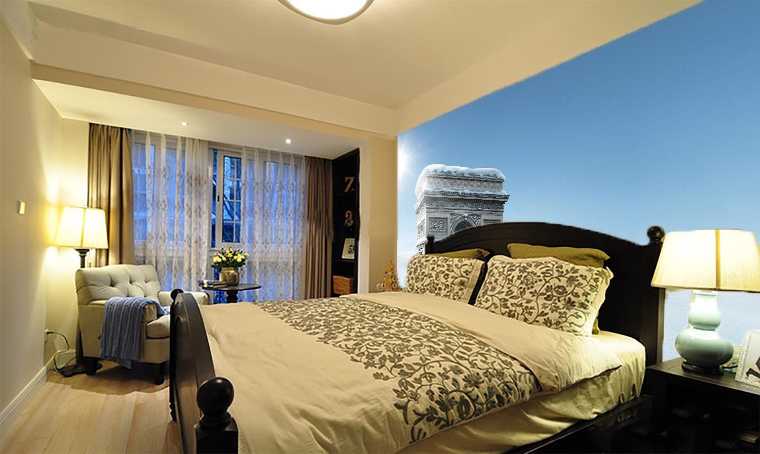 Snowcapped Arch Wallpaper AJ Wallpaper