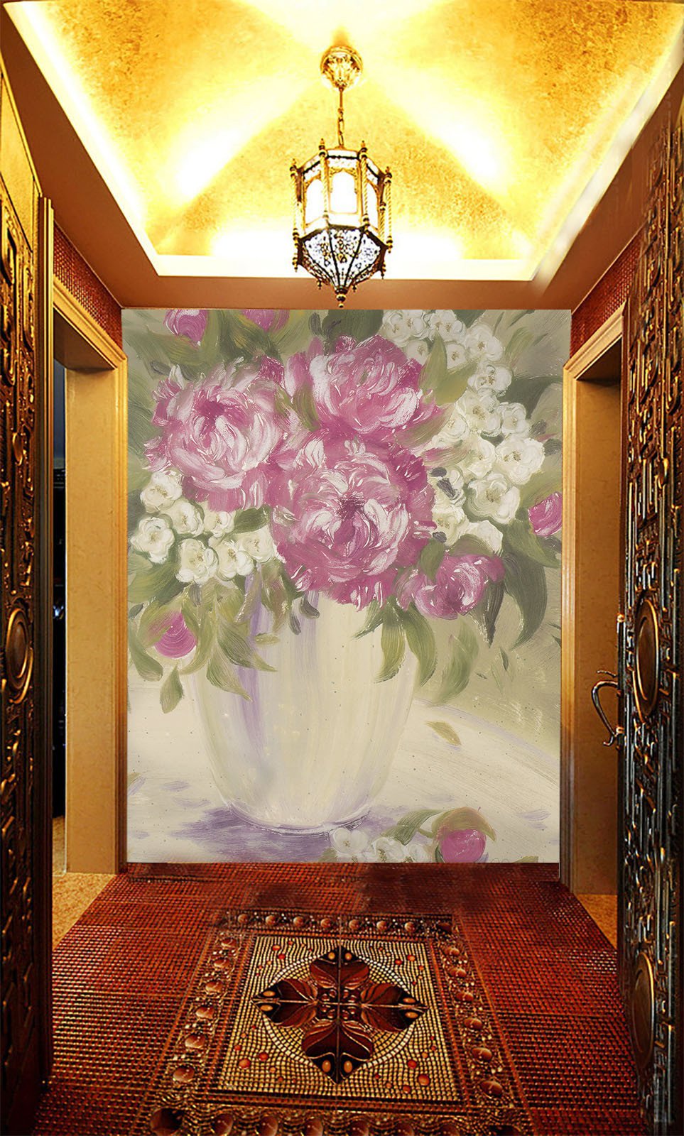 Flowers Vase 1 Wallpaper AJ Wallpaper