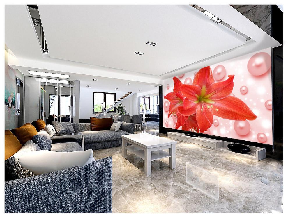 Pearls And Lilies Wallpaper AJ Wallpaper