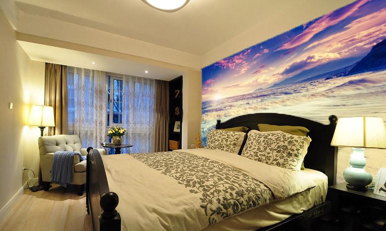 Waves Washing Beach Wallpaper AJ Wallpaper