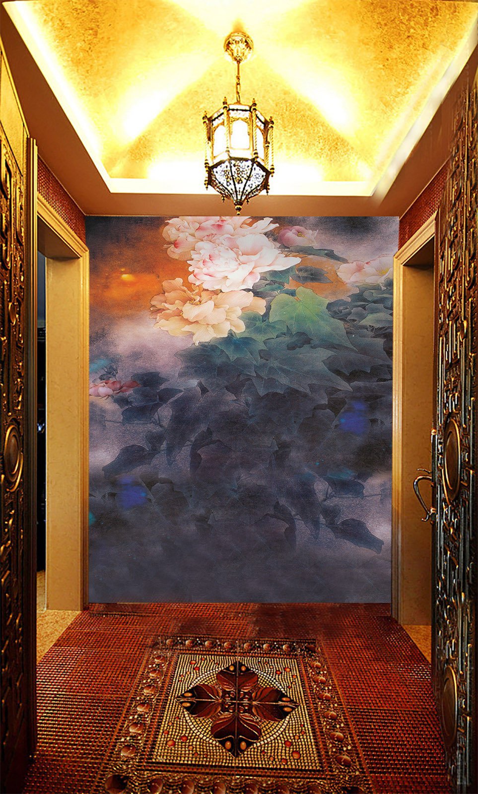 Peonies Wallpaper AJ Wallpaper