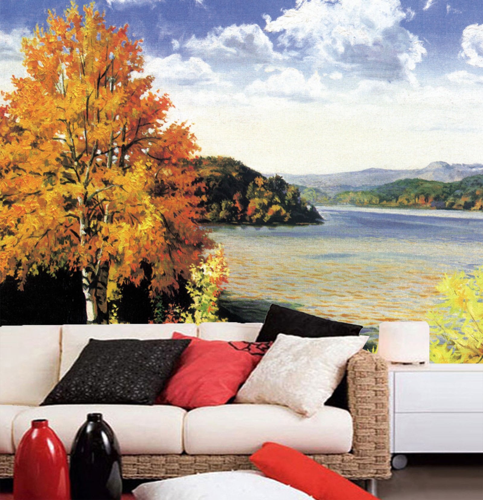 Colored Scenery Wallpaper AJ Wallpaper