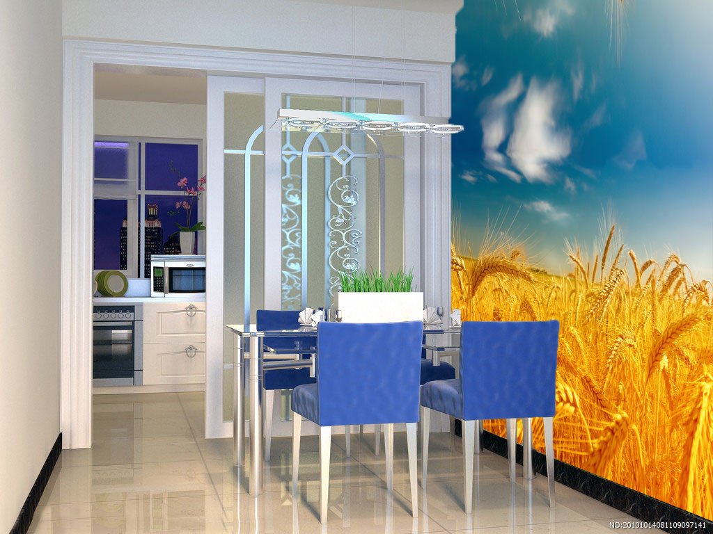 Golden Wheat Fields 3 Wallpaper AJ Wallpaper