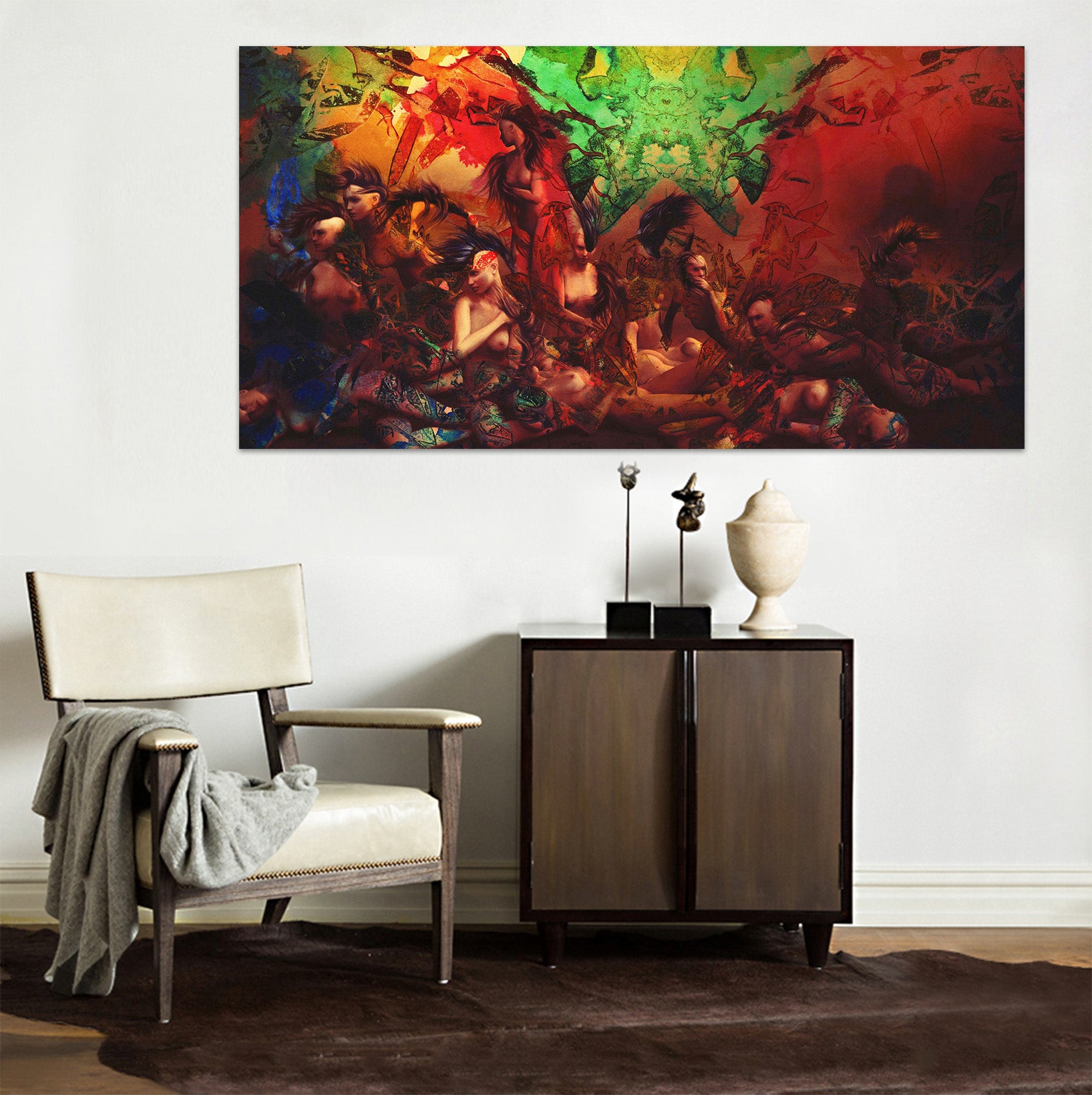 3D Life In Technicolor 015 Marco Cavazzana Wall Sticker