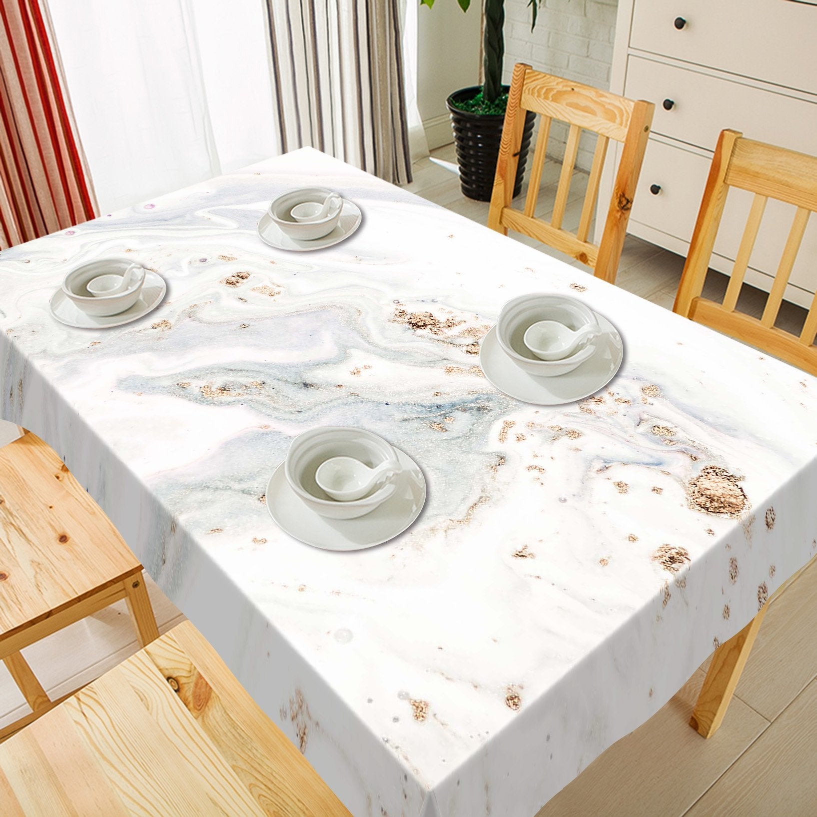 3D White Background Vortex 83 Tablecloths Wallpaper AJ Wallpaper