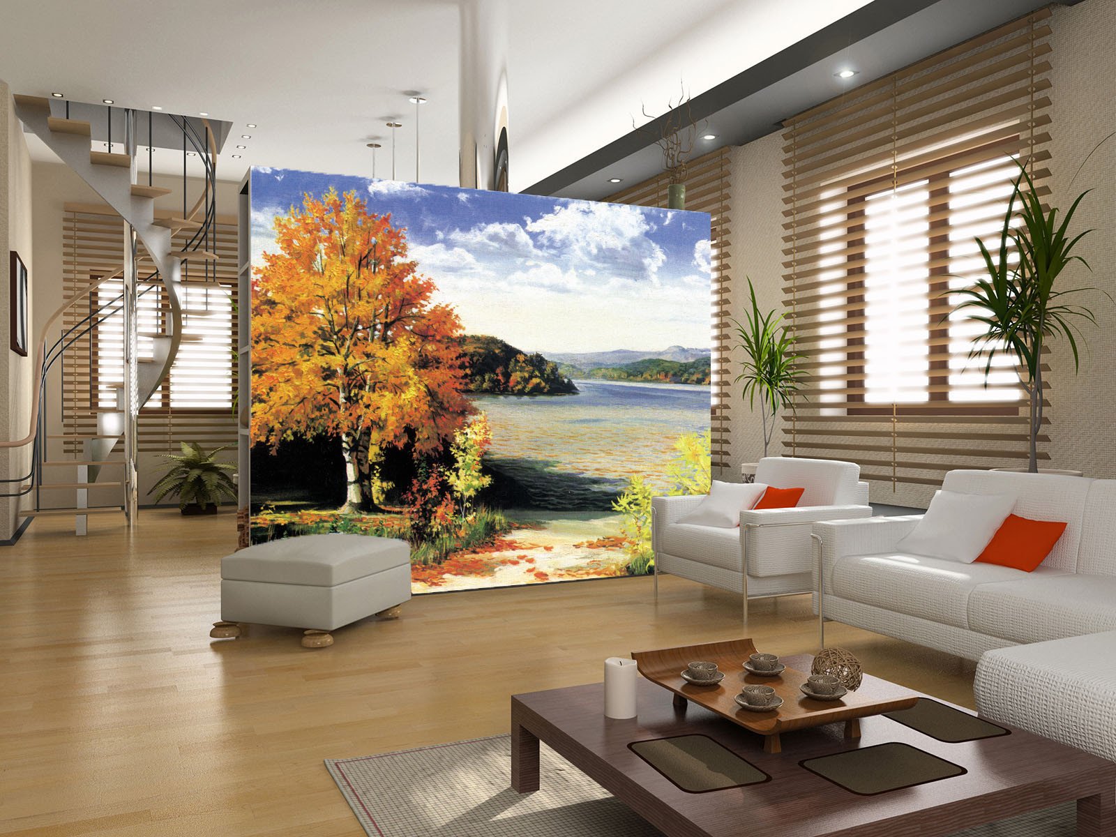 Colored Scenery Wallpaper AJ Wallpaper