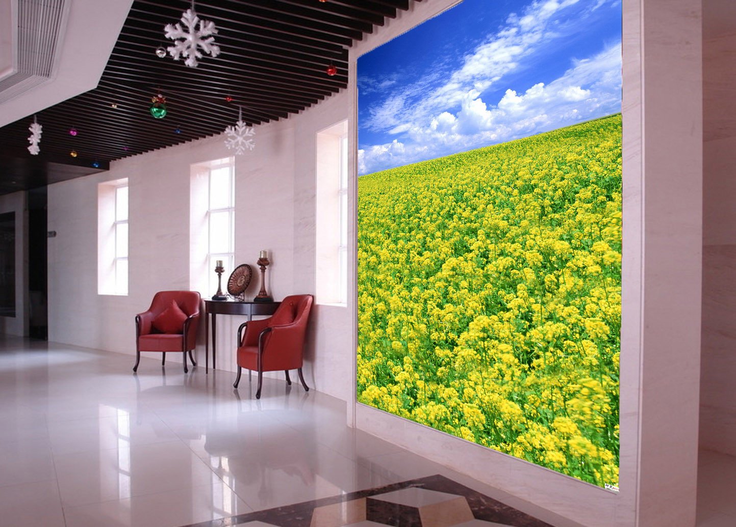 Boundless Rape Flower Fields 1 Wallpaper AJ Wallpaper