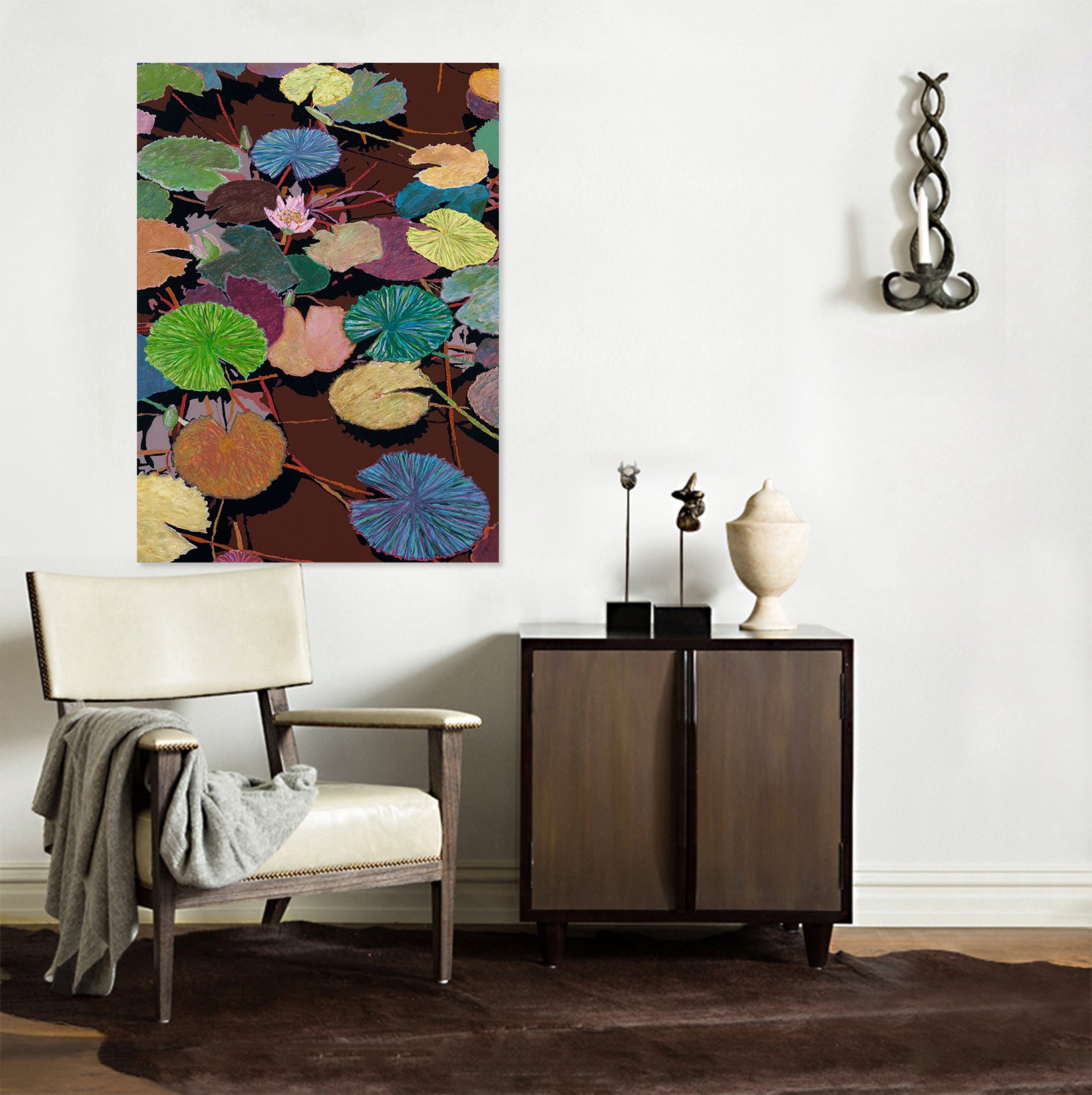 3D Muddy Waters 284 Allan P. Friedlander Wall Sticker