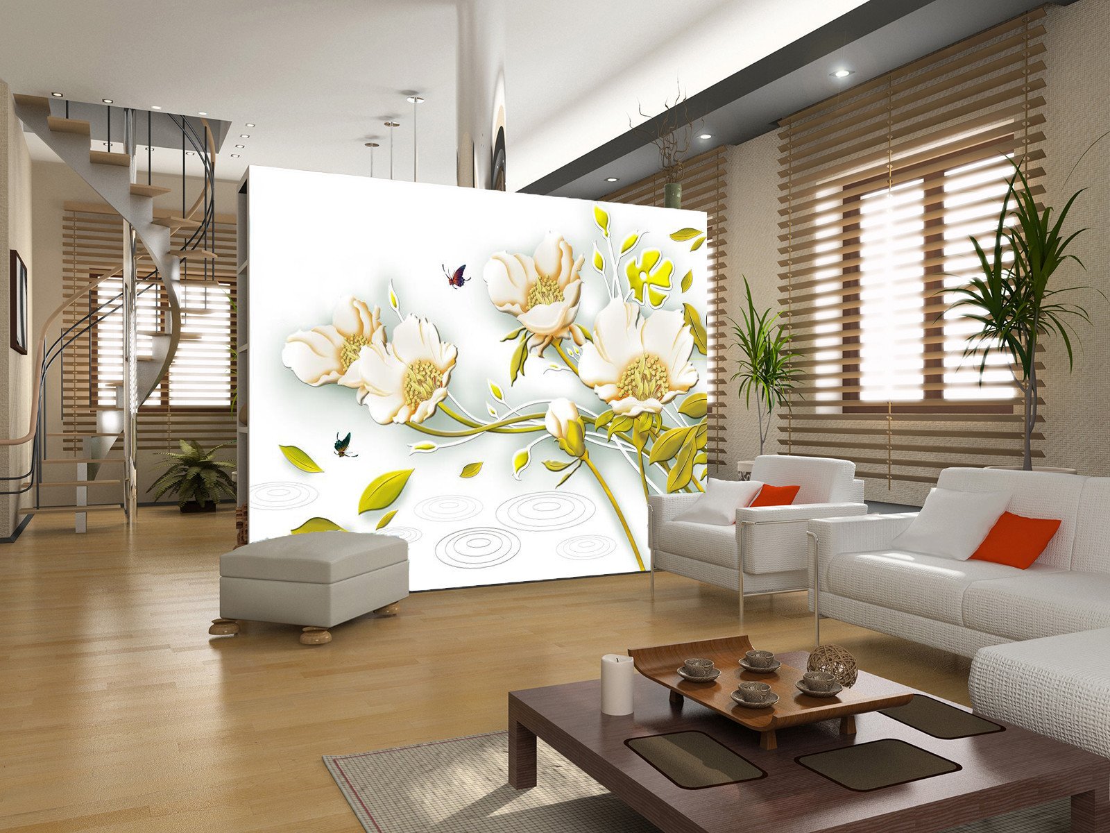 Pure White Flower 82 Wallpaper AJ Wallpaper 1