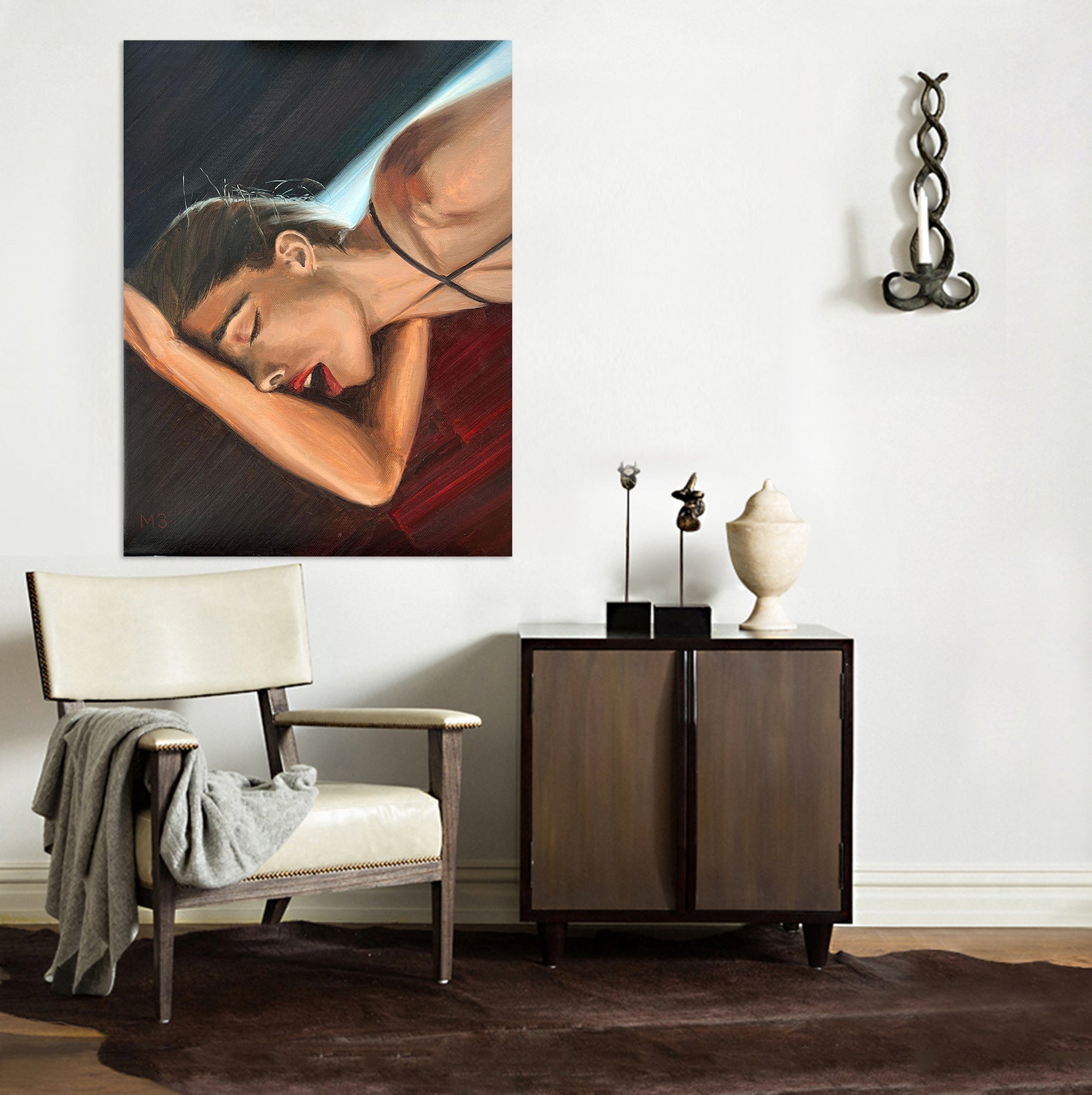 3D Woman 10077 Marina Zotova Wall Sticker