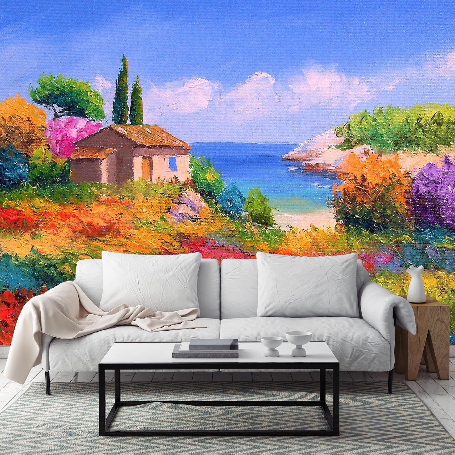 Beach Cottage Wallpaper AJ Wallpaper