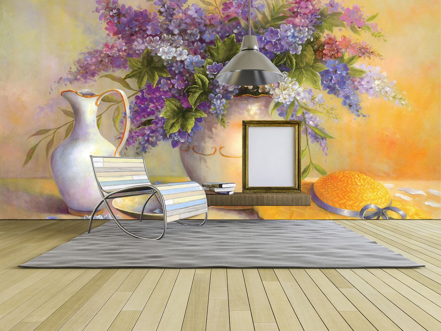 Flower Arrangement Wallpaper AJ Wallpaper