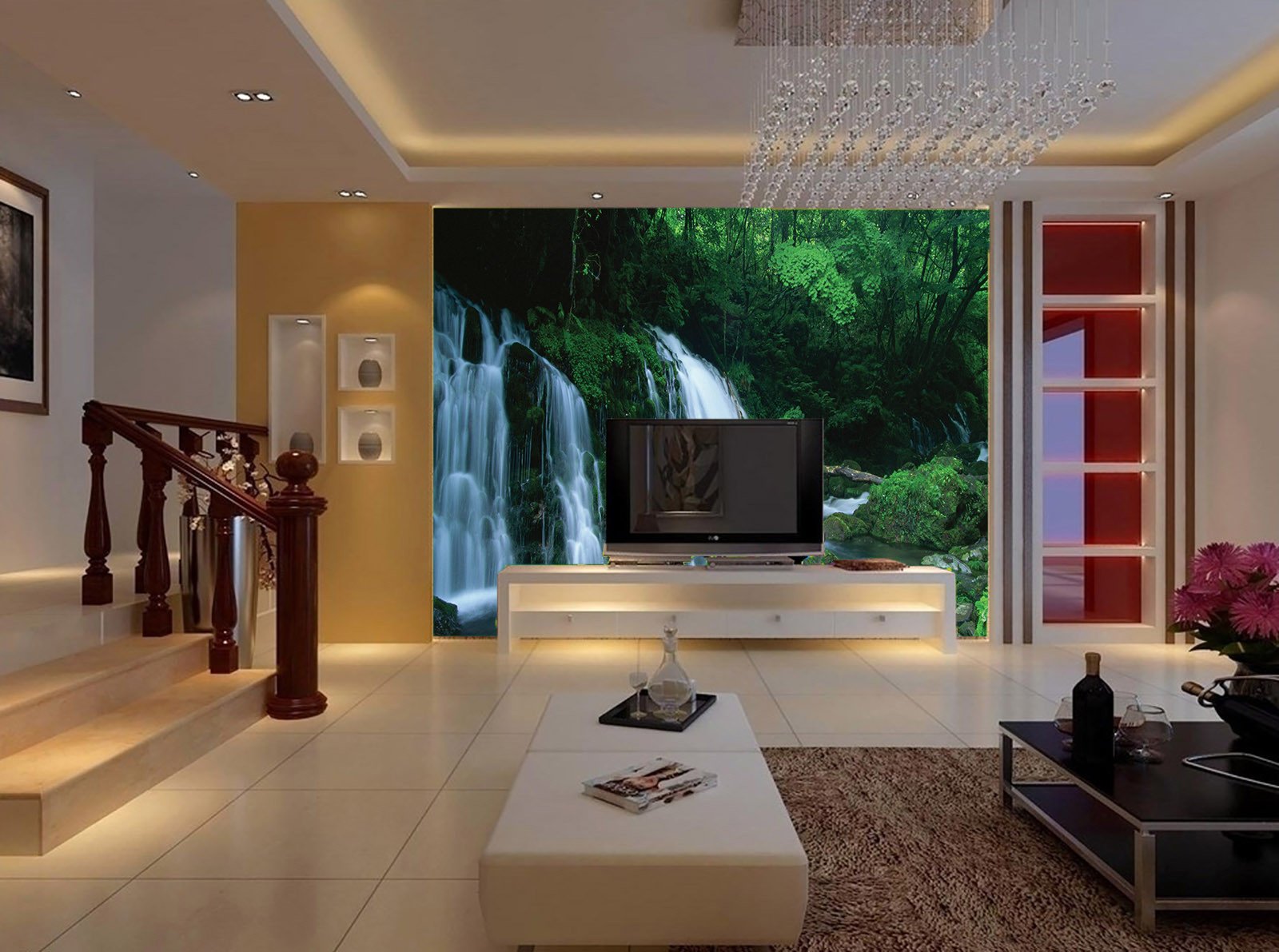 Waterfall Scenery 1 Wallpaper AJ Wallpaper